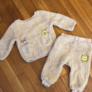 Disney Baby Cream Knit Sweater